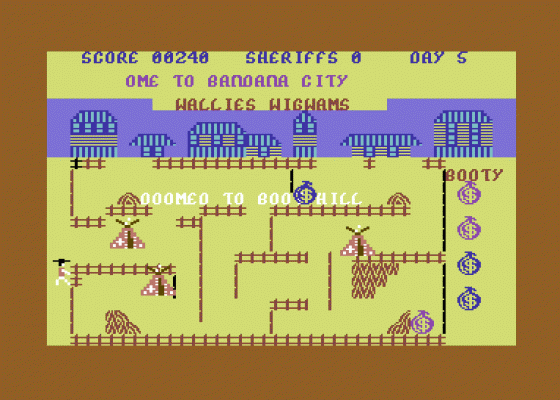 Bandana City Screenshot 18 (Commodore 64)
