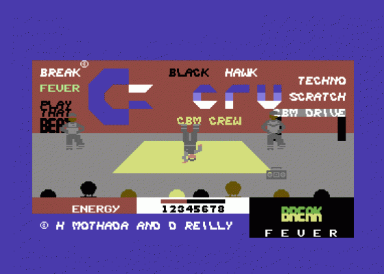 Break Fever Screenshot 1 (Commodore 64)