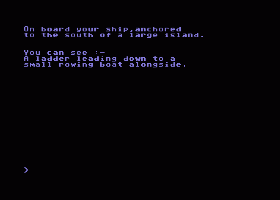 Jewels Of Babylon Screenshot 1 (Commodore 64)