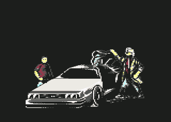 Back To The Future Part II Screenshot 11 (Commodore 64)