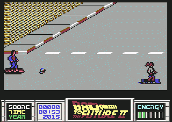 Back To The Future Part II Screenshot 12 (Commodore 64)