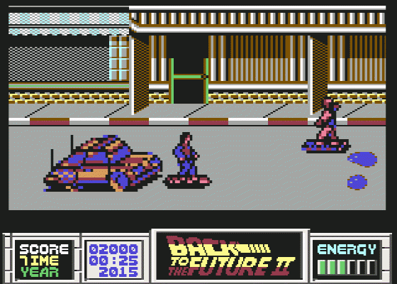 Back To The Future Part II Screenshot 13 (Commodore 64)