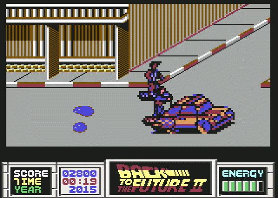 Back To The Future Part II Screenshot 14 (Commodore 64)