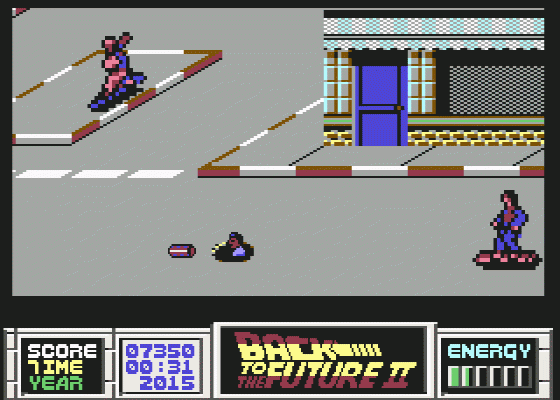 Back To The Future Part II Screenshot 15 (Commodore 64)