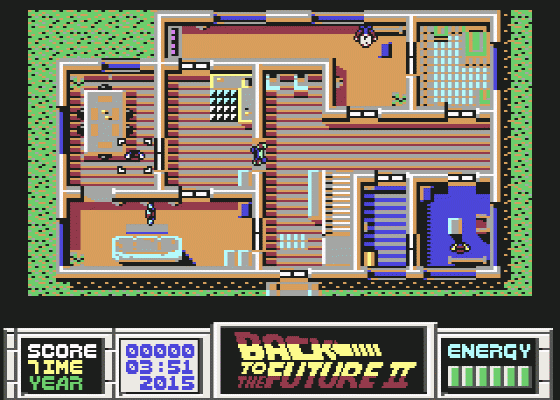 Back To The Future Part II Screenshot 16 (Commodore 64)