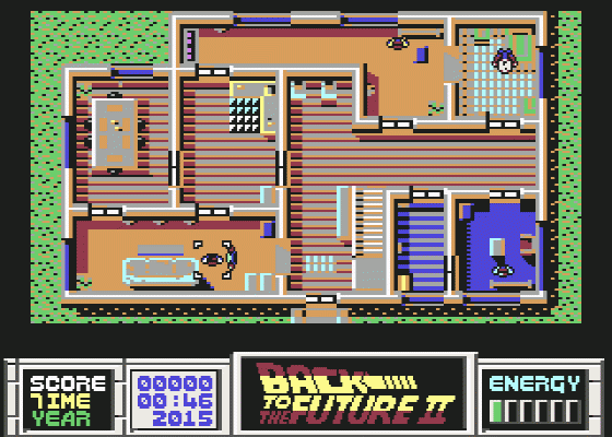 Back To The Future Part II Screenshot 17 (Commodore 64)