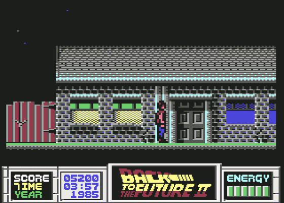 Back To The Future Part II Screenshot 19 (Commodore 64)