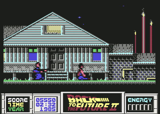 Back To The Future Part II Screenshot 22 (Commodore 64)