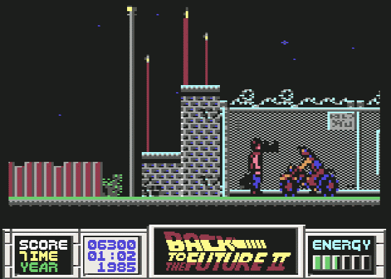 Back To The Future Part II Screenshot 24 (Commodore 64)