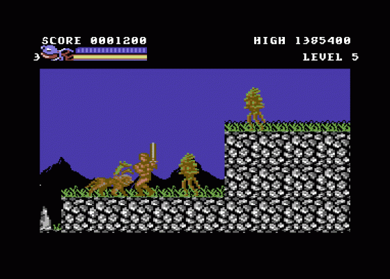 Rastan Screenshot 5 (Commodore 64)