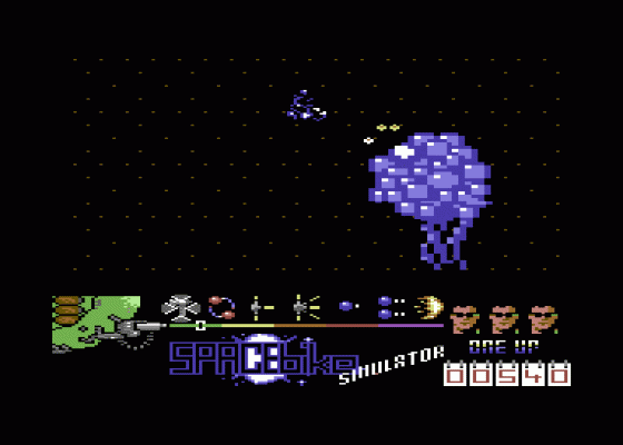 Spacebike Screenshot 5 (Commodore 64)