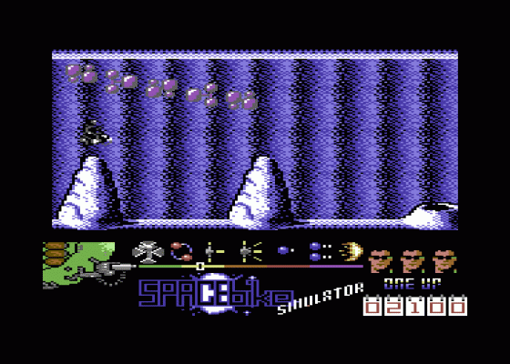 Spacebike Screenshot 6 (Commodore 64)