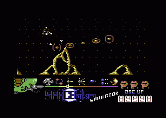 Spacebike Screenshot 7 (Commodore 64)