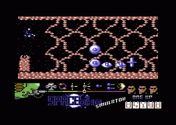 Spacebike Screenshot 8 (Commodore 64)