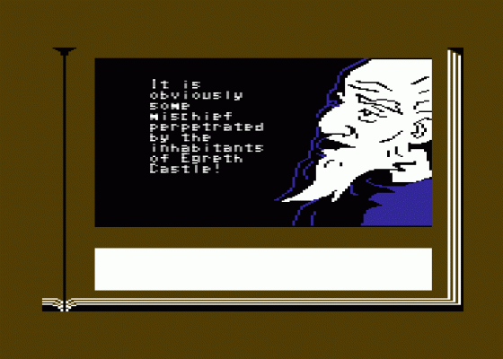 Zork Quest: Assault On Egreth Castle Screenshot 22 (Commodore 64/128)