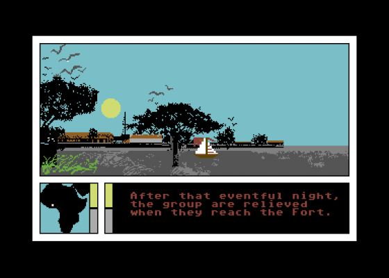 Passengers On The Wind 2 Screenshot 6 (Commodore 64/128)