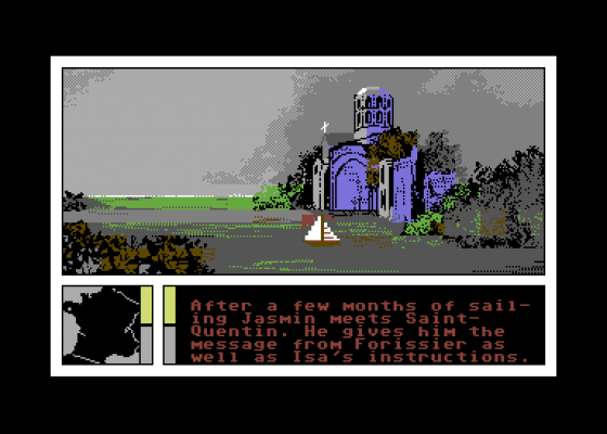 Passengers On The Wind 2 Screenshot 10 (Commodore 64/128)