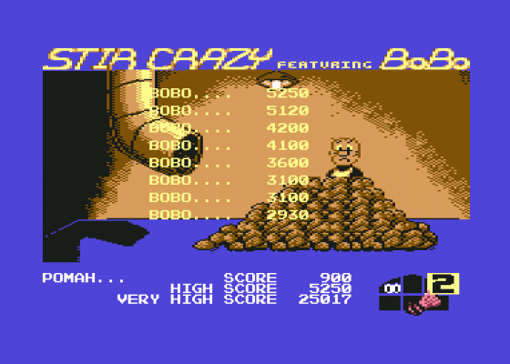 Stir Crazy Featuring Bobo Screenshot 12 (Commodore 64)