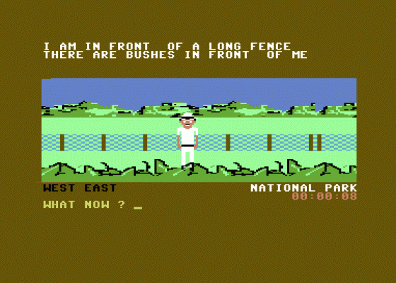 African Safari Screenshot 1 (Commodore 64)