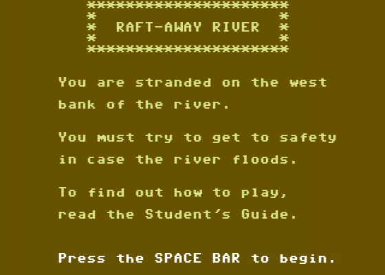 Raft Away River