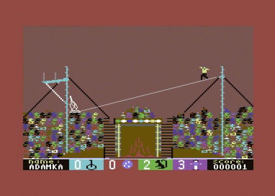 Circus Games (US Version) Screenshot 5 (Commodore 64)