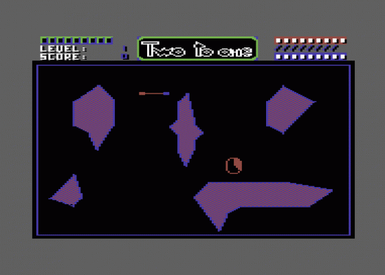 Two To One Screenshot 1 (Commodore 64)
