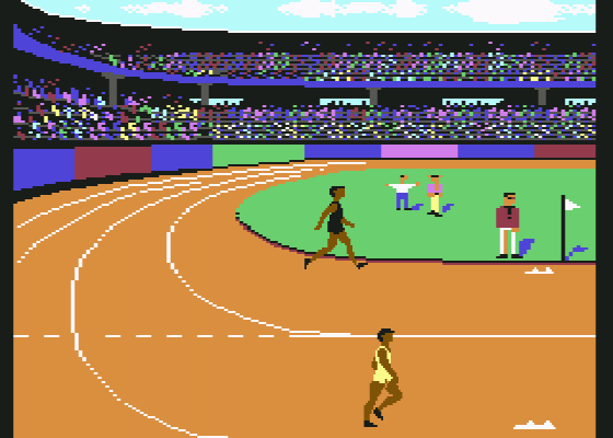Go For Gold Screenshot 9 (Commodore 64/128)