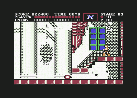 CastleVania Screenshot 8 (Commodore 64/128)