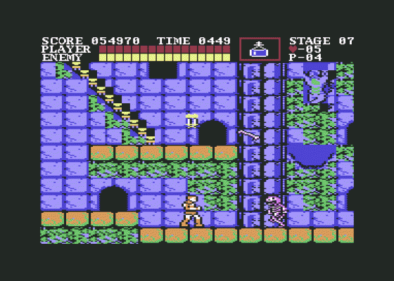 CastleVania Screenshot 16 (Commodore 64/128)