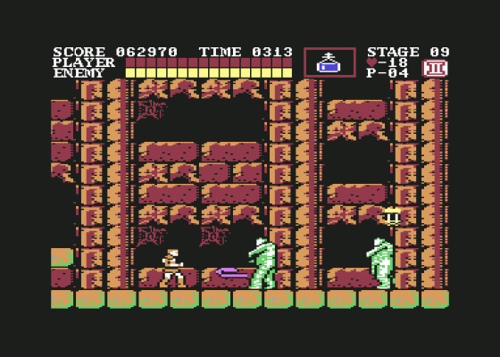 CastleVania Screenshot 18 (Commodore 64/128)