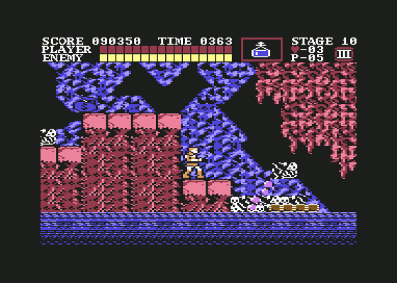 CastleVania Screenshot 20 (Commodore 64/128)