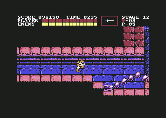 CastleVania Screenshot 22 (Commodore 64/128)