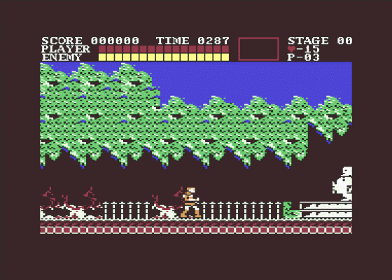 CastleVania Screenshot 24 (Commodore 64/128)