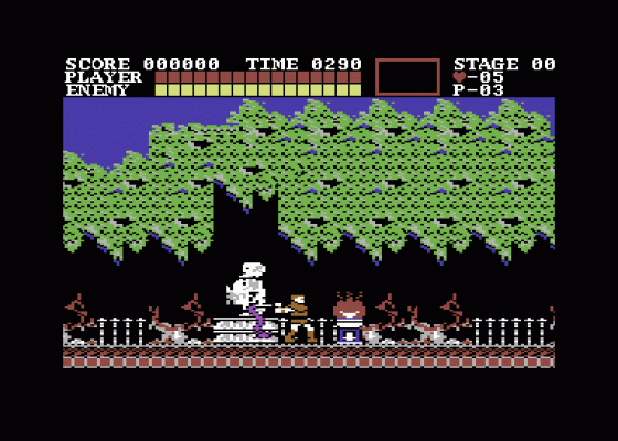 CastleVania Screenshot 25 (Commodore 64/128)