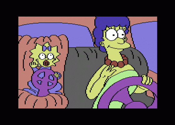 The Simpsons Arcade Game Screenshot 7 (Commodore 64/128)