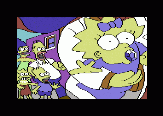 The Simpsons Arcade Game Screenshot 11 (Commodore 64/128)