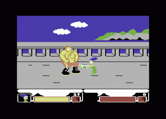 The Simpsons Arcade Game Screenshot 15 (Commodore 64/128)