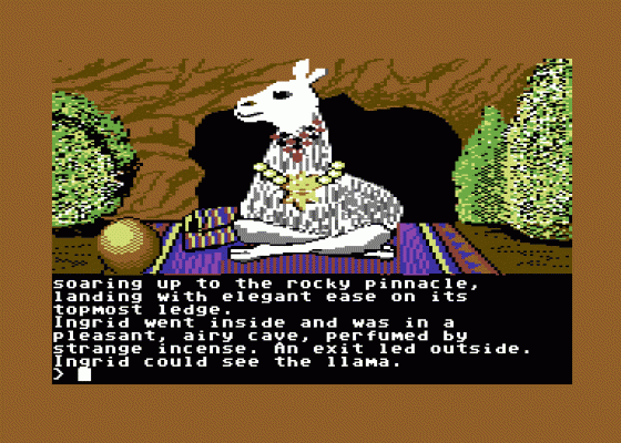 Gnome Ranger Screenshot 5 (Commodore 64/128)