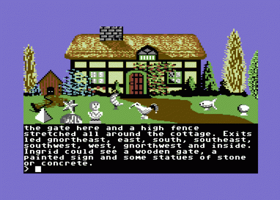 Gnome Ranger Screenshot 7 (Commodore 64/128)