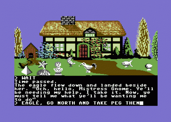 Gnome Ranger Screenshot 8 (Commodore 64/128)