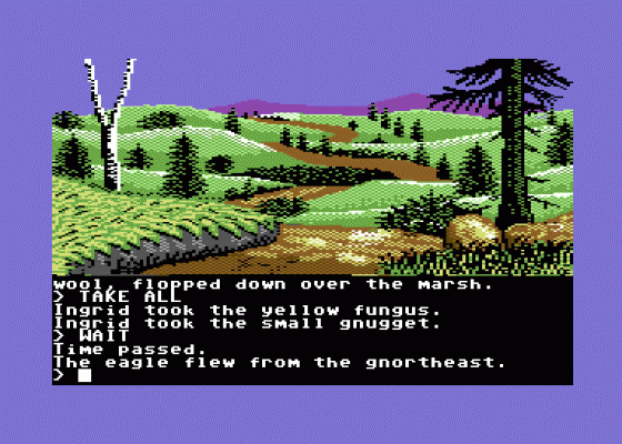 Gnome Ranger Screenshot 10 (Commodore 64/128)