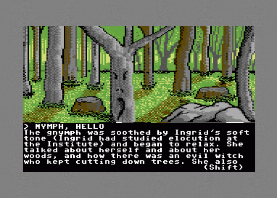 Gnome Ranger Screenshot 15 (Commodore 64/128)