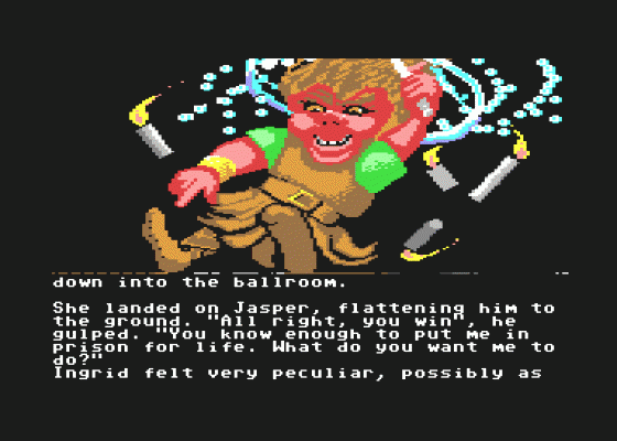 Ingrid's Back Screenshot 28 (Commodore 64/128)