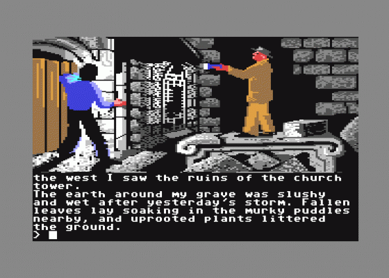 Scapeghost Screenshot 16 (Commodore 64/128)