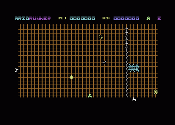 Grid Runner Screenshot 6 (Commodore 64)