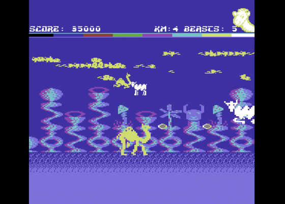 Revenge Of The Mutant Camels 2 Screenshot 5 (Commodore 64/128)