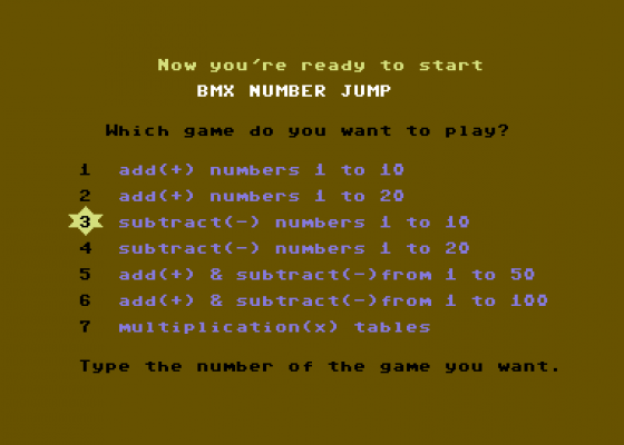 BMX Number Jump