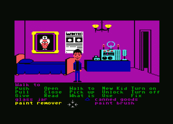 Maniac Mansion Screenshot 19 (Commodore 64/128)