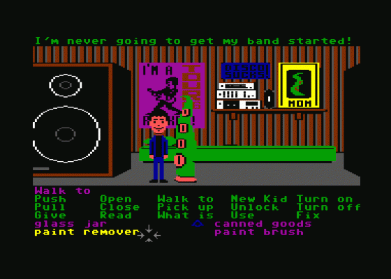 Maniac Mansion Screenshot 20 (Commodore 64/128)