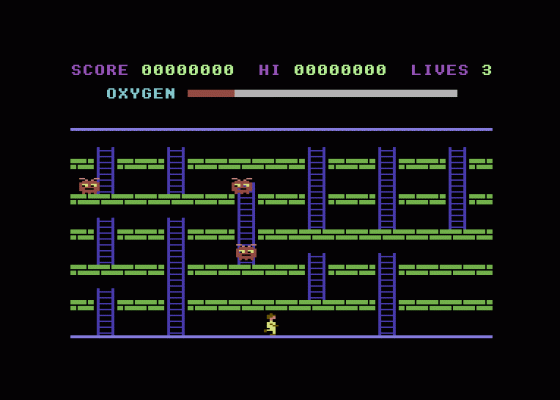 Hektik Screenshot 1 (Commodore 64)